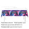 Amazon New Purple Game Theme Birthday Party Supplies Bandeja de papel descartável Bandeira de feliz aniversário Banner
