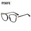 97706 marco de gafas de moda degradado de comercio exterior marco tr90 artefacto de belleza simple tendencia al por mayor luz anti-azul miopía femenina