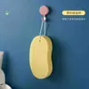 Toalla de Baño Esponjosa Gruesa 3D Tridimensional Mejorada para Bebé Frotar Barro Ceniza Artefacto Toalla de Baño Doble Cara Disponible