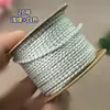 Hilo de algodón de alta calidad suave frotado a mano texto bodhi cuerda para jugar cuerda de mano trenzada hilo para abalorios resistente al desgaste no elástico hilo de borla