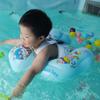 Anillo inflable para sentarse para niños, anillo de natación para piscina, anillo de natación para bebé, anillo inflable para acostarse para niños, campana, doble airbag, anillo para acostarse antivuelco