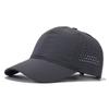 Gorra de secado rápido para hombre, gorra de sol de malla ligera de verano, gorra de béisbol coreana transpirable, gorra informal con lengüeta de pato