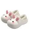 Bolsa de Invierno para Niños Cerdo con Zapatos de Algodón Cálidos Impermeable Más Terciopelo Sensación de Pisar Heces Pequeña y Mediana para Niños Bebé Pantuflas de Algodón