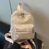 Mochila para Mujer 2026 Estilo Nuevo Simple Moda Coreana Bordada Bolso de Mano Bolso Cruzado para Mujer Mochila Escolar para Clase