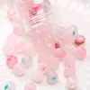 Cuentas Redondas Acrílicas Bicolor de 8-10mm Hechas a Mano para Pulsera DIY Casera, Cadena de Teléfono Móvil, Cuentas Sueltas, Accesorios de Joyería