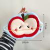 Copyright Apple Toalla de Mano Gruesa Super Absorbente Lindos Dibujos Animados Colgante Toalla Cuadrada Pequeña de Coral para Cocina Baño