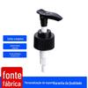 Fornecimento de Cabeças de Bomba de Plástico de 28 Dentes 24/410 Álcool em Gel e Gel de Banho Tipo Pressão Cabeça de Bomba de Loção Embalagem Atacado