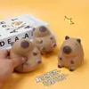 Juguete Capibara Squishy para Alivio del Estrés Estilo Tiktok, Animal Squishy de Rebote Lento para Alivio del Estrés, Venta al por Mayor desde el Fabricante