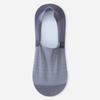 Meias Masculinas de Verão Ultrafinas de Malha de Gelo Meias Invisíveis de Barco Antiderrapantes de Silicone que Não Caem Desodorantes Respiráveis de Algodão de Cor Pura