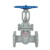 Válvula Gaveta Flangeada Aço Fundido Z41H-16C Alta Temperatura Vapor Óleo de Transferência Térmica Válvula Gaveta Haste Ascendente Aço Carbono DN80 100
