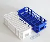 Soporte Experimental para Tubos de Ensayo de Plástico, Ensamblado y Desmontable, 30 mm * 21 Agujeros, Colorido, Soporte para Tubos de Centrifugación de 50 ml, Soporte para Botellas