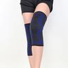 Rodilleras Deportivas Tejidas Transfronterizas para la Articulación de la Rodilla, Calentadoras para Piernas Frías, Fitness, Ciclismo, Almohadillas de Nailon para Piernas para Evitar Deslizamientos