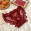 Sussurro da Luz da Lua Branca ~ Roupas íntimas de renda sexy japonesas para mulheres, cintura baixa, algodão respirável, calcinhas para meninas, atacado