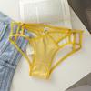 Nueva Ropa Interior Europea y Americana Sexy con Cortes para Mujer, Tirantes Finos, Camisa de Tentación y Conspiración para Citas, Algodón Puro en la Entrepierna, Ropa Interior para Mujer