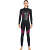 Dive&Sail Traje de Neopreno Transfronterizo 3mm Una Pieza Pantalón de Manga Larga Traje de Neopreno de Alta Elasticidad a Prueba de Frío y Cálido Traje de Baño para Surf