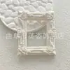 Mini marco de fotos marco de fotos pequeño material para hacer micro paisajismo diy accesorio de resina para hacer pegamento de gota accesorios para fotografía