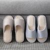 Chinelos de Linho Masculino Verão Algodão e Linho Tecido para Casa Interno Casa Antiderrapante Doméstico Quatro Estações Feminino Algodão e Linho Linho Linho Chinelos