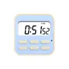 Novo Mute Multi-função Temporizador Estudante Gerente de Tempo Cozinha Quarto Timing Reminder Relógio Despertador