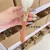 Ponta Fina Lã Coração de Pêssego Grande Pincel de Maquiagem Maquiagem Parcial Blush Iluminador Pincel de Pó Pincel Pequeno para Pó Solto Cangzhou