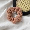 Novo Elástico de Cabelo de Lã Intestino Grosso Outono e Inverno para Mulheres Faixa de Cabelo Tricotada Coreana para Meninas com Elástico de Rabo de Cavalo Acessórios de Cabelo Flor de Cabeça Atacado