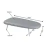 Tabla de planchar plegable para el hogar Anfeng Tabla de planchar plegable Escritorio Pequecha plancha eléctrica Almohadilla para planchar Estante para almohadillas de planchar Mesa de planchar