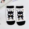 Meias Cartoon Estilo Japonês para Mulheres, Meias Curtas de Algodão Penteado para Mulheres, Meias Invisíveis para Mulheres Adultas, Meias Cartoon Fofas da Moda, Meias para Estudantes