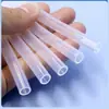 Manguera de silicona transparente de grado alimenticio 3*5 4*6 5*8 pajita de silicona transparente dispensador de té y agua tubo de silicona fabricante