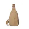 Bolsa de Peito Leve para Exterior Unissex Casual Simples Versátil Moderna Bolsa Transversal Esportes Viagem Bolsa Repelente à Água