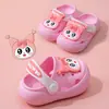Tamancos Infantis de Verão Fofos para Meninos e Meninas, Chinelos de Banheiro Antiderrapantes, Para Uso Externo, Sandálias Fechadas para Crianças, Estilo Pai e Filho