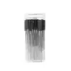 Cepillo para Pestañas Embotellado de Nuevo Producto Transfronterizo Varilla de Cristal Cepillo Espiral Herramienta de Cepillo para Pestañas Postizas de Color