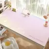 Tapete de Mesa Estilo Ins para Meninas, Tapete de Mesa de Estudo para Dormitório Altamente Estético, Tapete Protetor de Mesa de Computador de Escritório em Cor Degradê