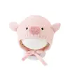 Gorro de Cerdo Lindo para Bebé Invierno Lindo Gorro de Lana para Hombres y Mujeres Gorro de Punto para Bebé Cálido Gorro para Niños