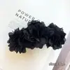 Rosas Florecientes, Pasador de Rosa, Pasador, Flequillo, Pinza Lateral, Pasador Francés Perezoso de 7 cm para Medio Peinado
