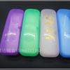Estuche para gafas de plástico con imán Zhongming Venta al por mayor Plástico de color transparente Estuche para gafas para miopía Venta al por mayor Moda