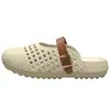Zuecos de Quirófano para Mujer 2026 Nuevo Verano Exteriores Antideslizantes Resistentes a Olores Suela Suave de EVA Punta Cerrada Medias Zapatillas para Mujer