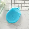 Cepillo de Silicona Estilo Guante de Baño, Guantes de Baño para Frotar la Espalda, Herramienta de Limpieza de Silicona de Doble Cara para Personas Perezosas, Exfoliante Profundo para la Espalda