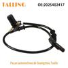 Sensor de velocidade da roda ABS sensor antibloqueio 2025402417 A2025402417 peças de reposição