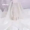 Organza de hilo especial microduro denso hilo mate vestido de novia vestido flor joyería decoración de boda vestido de muñeca tela de bordado
