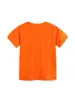 Camiseta de Manga Corta Estilo Europeo y Americano para Niños con Estampado de Dibujos Animados de Coches, Sudadera de Cuello Redondo Infantil, Camiseta de Algodón Tejido para Niños Pequeños