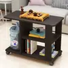 Mesa de Centro Moderna Minimalista Mesa Lateral de Sofá Sala de Estar Mesa de Canto Móvel Mini Kung Fu Pequena Mesa de Café Vidro Temperado Frete Grátis