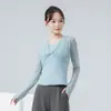 Ropa de Práctica de Danza Clásica para Mujer, Nuevo Top de Malla Gruesa de Manga Larga para Otoño e Invierno, Estándar Nacional para Danza Clásica