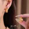 Pulsera con cierre de oro real chapado e incrustaciones de circonita, sensación de lujo ligero de nicho de alta gama, juego de joyas versátil y elegante