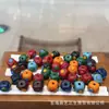 Lâmpada Quadrada de Vidro Antigo Nepalesa Acessórios Lampwork Feitos à Mão Pulseiras DIY Acessórios de Joias da Moda S1846