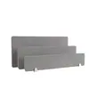 Tela de Partição de Mesa em Tecido Tela de Partição de Mesa Anti-Queda Divisória de Mesa Divisória de Mesa de Computador Divisor de Estação de Trabalho