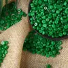 Contas de Ábaco Verde Jadeíta para Fazer Pulseiras DIY e Acessórios para Cordão