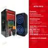 Serie KTS venta al por mayor de fábrica KTS-1912 altavoz Bluetooth inalámbrico portátil para exteriores RGB doble de 8 pulgadas gran volumen