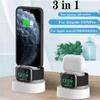 Venta Caliente Transfronteriza Soporte Aplicable para Apple Watch Base de Carga 2 en 1 para Airpods Soporte de Carga para iPhone