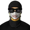 Capucha de Motocicleta para Payaso Forro de Motocicleta Bicicleta Gorra de Casco Verano Deportes Máscara de Protección Solar de Seda de Hielo Transpirable