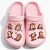 Lontra Linda de Dibujos Animados Goma Suave de PVC Charms para Crocs Animales Pequeños Divertidos Zapatos de Jardín Decoración DIY Hebillas de Zapatos En Stock