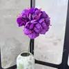 Flor Artificial Ramo Único Peônia Hortênsia Artificial Estilo Chinês Hortênsia Grande Decoração de Salão de Casamento Material de Flor Esférica Exportação